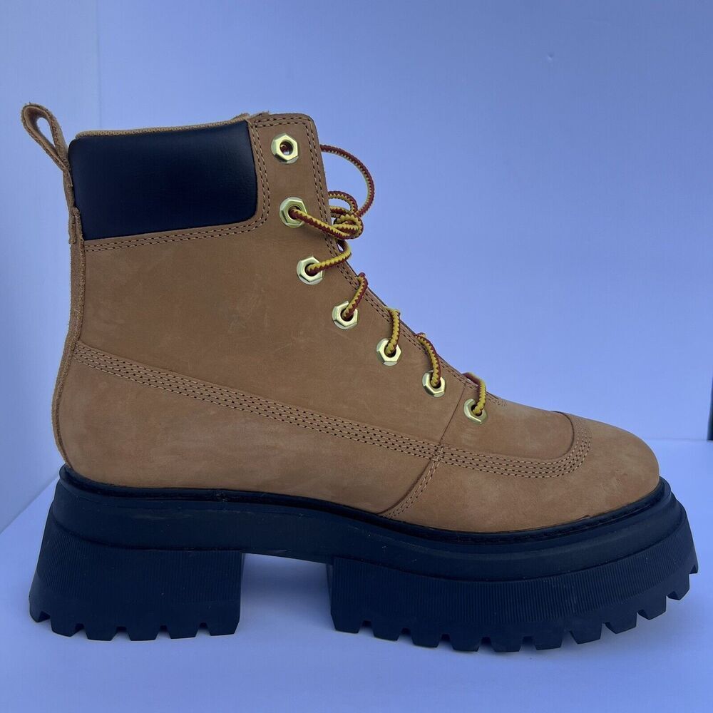 Timberland Sky Boots Women's 6" Lace Up Waterproof Ankle Boots Arch Support 8.5 - Picture 4 of 16